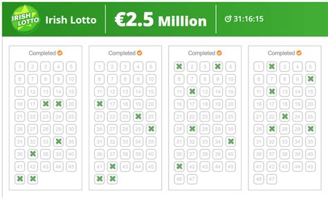 how to put irish lottery on online